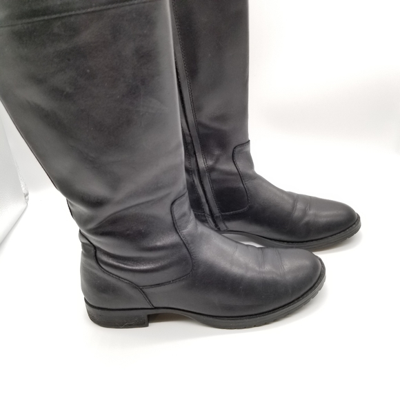 Lauren Ralph Lauren Stara Leather Riding Boots - Picture 4 of 7